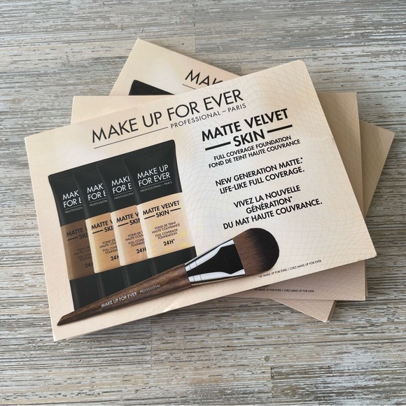 NEW Makeup Forever Sample Foundation - 3Pc - Picture 1 of 4